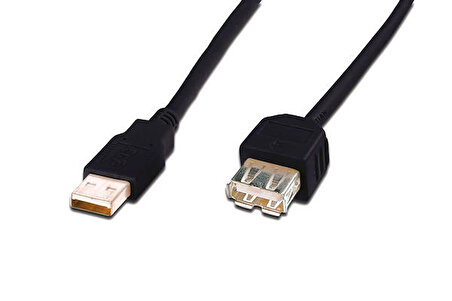 Ednet ED-84131 3 Mt USB to USB AWG28 Ul Nikel Erkek-Dişi USB 2.0 Uzatma Kablosu