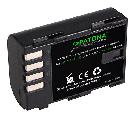 Patona 1225 Premium DMW-BLF19 Panasonic Batarya