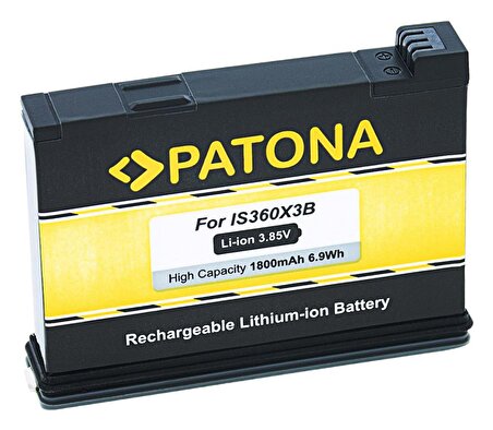 Patona 1389 Insta360 X3 Batarya