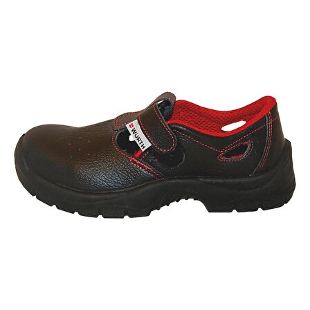 Würth S1P Yazlık Cırtlı İş Güvenliği Ayakkabısı Siyah No:40