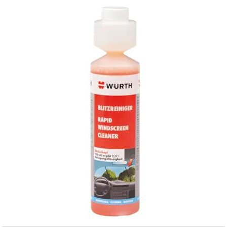 Würth Konsantre Cam Temizleme Sabunu 250 ml.