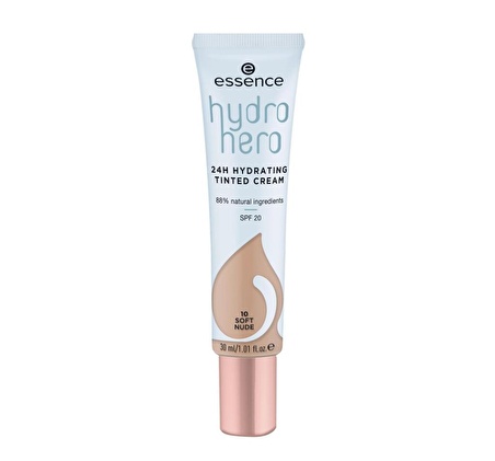 ESSENCE HYDRO HERO 24H TİNTED KREAM KAPATICI 10