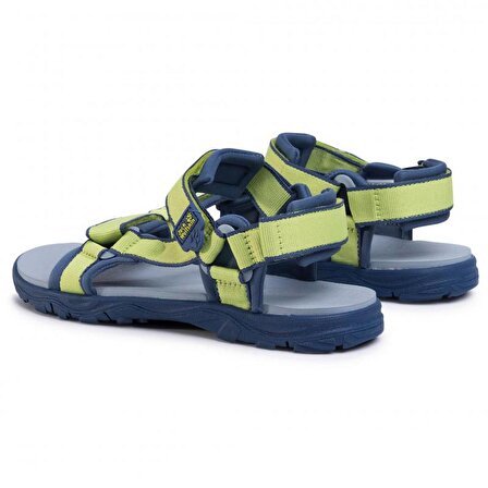 Jack Wolfskin 4040061 Seven Seas 3 K Lime/Blue Kadın Sandalet