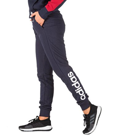 Adidas Essentials Linear Kadın Eşofman Altı DU0697 Lacivert