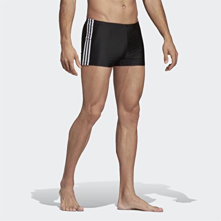 adidas DP7533 Fit Boxer 3-Stripes Erkek Siyah Yüzücü Mayo