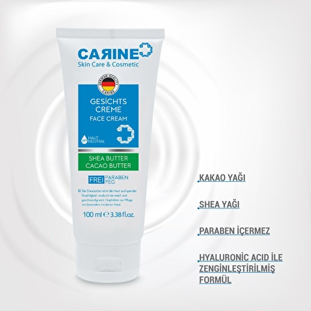 CARINE YÜZ & BOYUN BAKIM KREMİ 100 ML