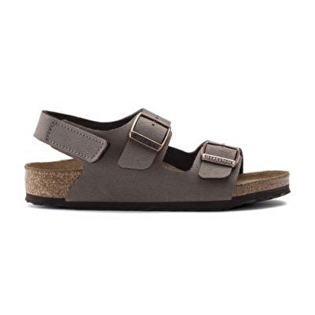 Birkenstock Kahve Erkek Çocuk Sandalet 1019600 MILANO KIDS HL BFBC NUBUK