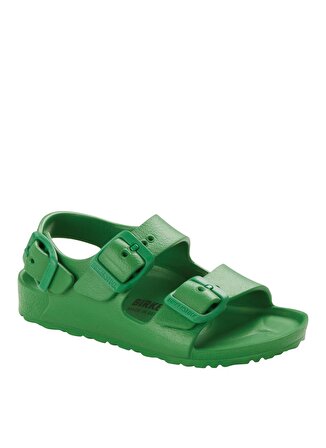 Birkenstock Yeşil Erkek Çocuk Plaj Terliği MILANO KIDS EVA FERN