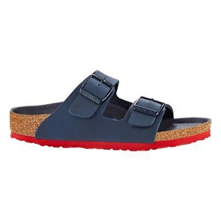 Birkenstock Lacivert - Kırmızı Erkek Çocuk Terlik ARIZONA KIDS BF BLUE RED