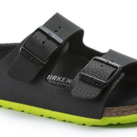 Birkenstock Siyah Erkek Çocuk Terlik ARIZONA KIDS BF BLACK LIME