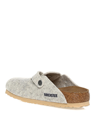 Birkenstock Bej Kadın Kışlık Ev Terliği 1023143 BOSTON