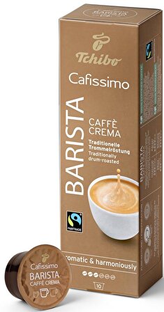 Tchibo Barista Caffe Crema 10 Kapsül Kahve 10 Adet