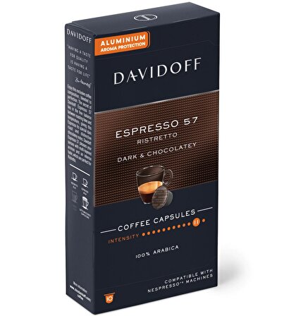Davidoff Espresso 57 Rıstretto 5,5 Gr*10 Kapsül