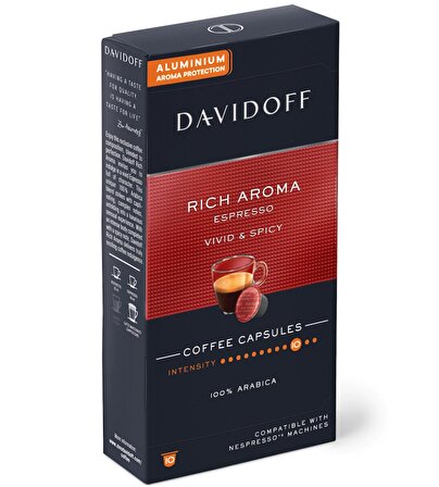 Davidoff Espresso Rich Aroma 5,5 Gr*10 Kapsül