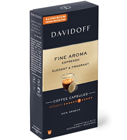 Davidoff Espresso Fine Aroma 5,5 Gr *10 Kapsül
