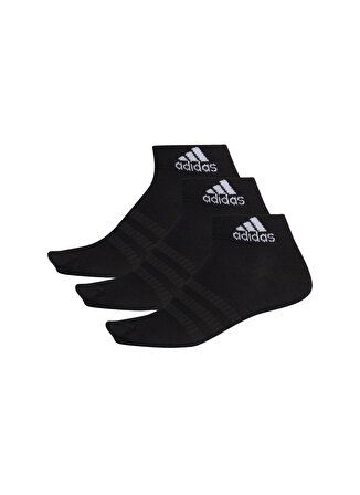 Adidas DZ9436 Siyah Çok Hafif 3'lü Bilek Çorap