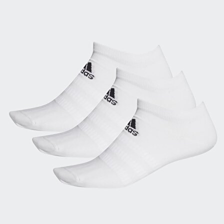 Adidas DZ9401 Beyaz Çok Hafif 3'lü Bilek Çorap