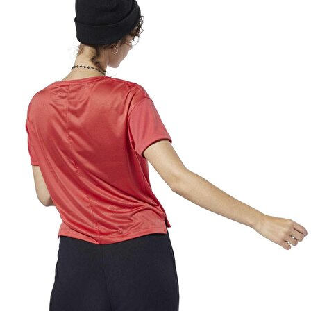 Reebok EH5800 Kadın Kırmızı Spor Tişört
