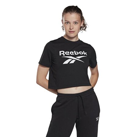 Reebok FK2754 Classics Vector Kadın Siyah Tişört