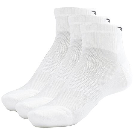 Reebok GH0420 Beyaz Bilek Çorap 3'lü