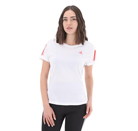 GC6621-K adidas Own The Run Tee Kadın T-Shirt Beyaz