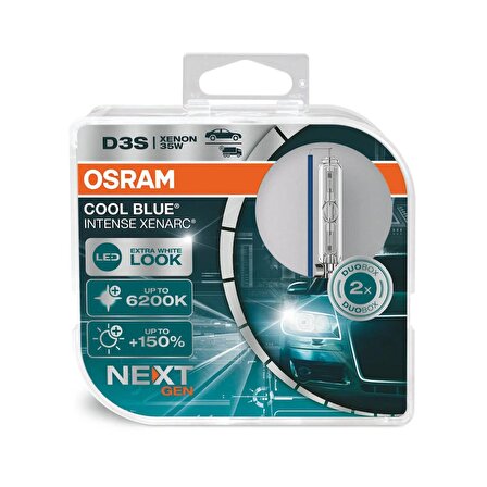 Osram D3S Cool Blue Intense 6200K Next Gen (Takım - 2 Adet)