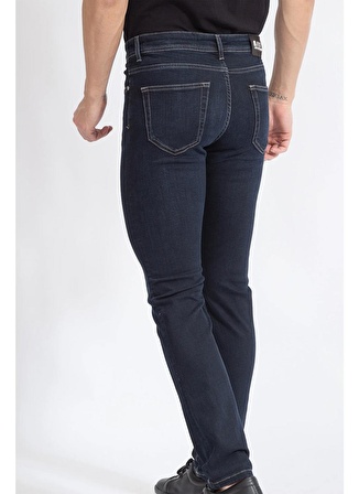 KARL LAGERFELD Normal Bel Normal Paça Slim Fit Erkek Denim Pantolon 265840500830