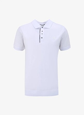 KARL LAGERFELD Beyaz Erkek Polo T-Shirt 745001542200