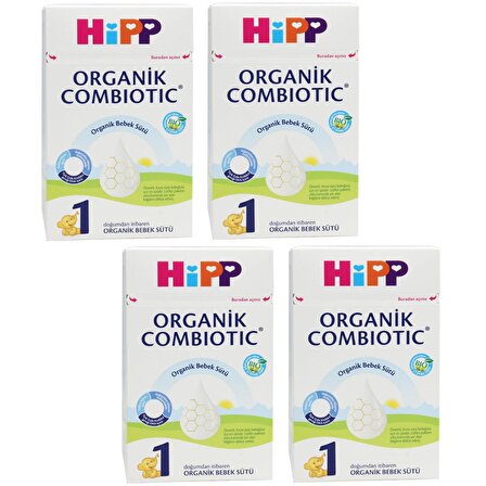 Hipp Organik Combiotic 1 Prebiyotik Devam Sütü 4 x 800 gr