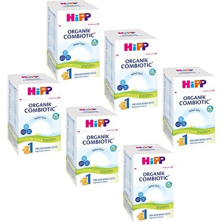 Hipp Organik Combiotic 1 Prebiyotik Devam Sütü 6 x 800 gr