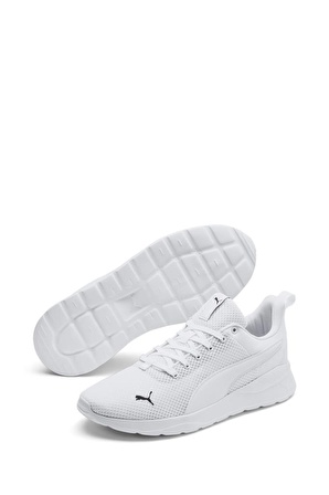 Puma 371128 Anzarun Lite Beyaz-Beyaz Erkek Spor Ayakkabı