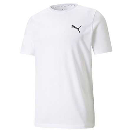 Puma Actıve Small Logo Tee Erkek Üst & T-shirt - 5