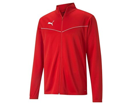 Puma Teamrise Training Poly Jacket Erkek Futbol Antrenman Ceketi 65739201 Kırmızı