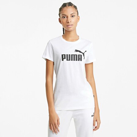Puma Essentials Logo Kadın Tişört