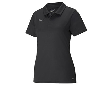Puma Teamliga Sideline Polo W Kadın Futbol Polo Tişörtü 65740803 Siyah