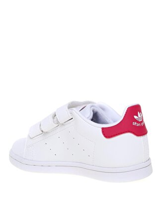 adidas Beyaz - Pembe Bebek Yürüyüş Ayakkabısı FX7538 STAN SMITH CF I