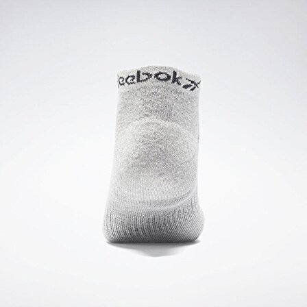 Reebok Beyaz - Gri - Siyah Unisex Çorap H11287 TE LOW CUT SOCK 3P