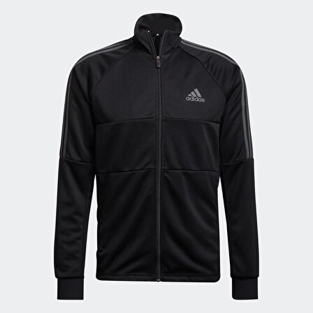 adidas Siyah - Gri Erkek Zip Ceket GT8803 M SERENO TJ