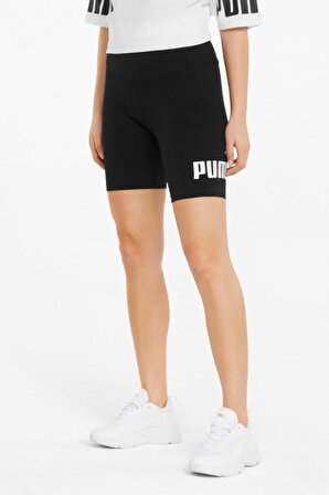 Puma Logo Short Leggings Kadın Kısa Tayt Siyah XS-XL 