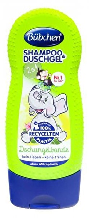 Bübchen Çocuk Şampuan & duş jeli 2in1 Dschungelbande 230 ml