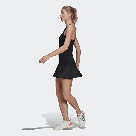 Adidas HA7628 Paris Tennis Y Kadın Siyah Spor Elbise