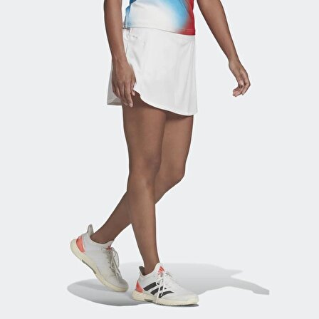 Adidas HC7708 Match Kadın Beyaz Tenis Etek