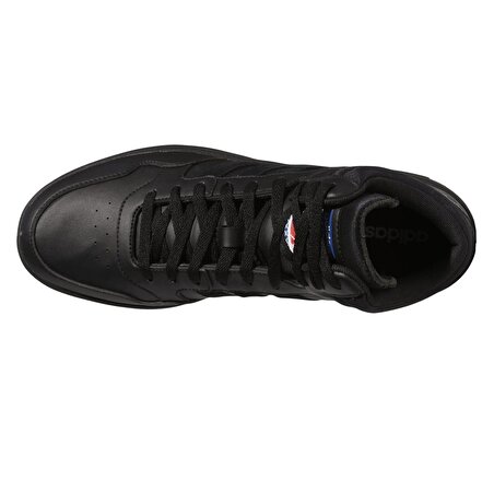 GY4745-E adidas Hoops 3.0 Mıd Erkek Spor Ayakkabı Siyah