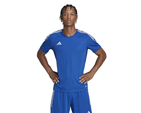 adidas Tiro 23 Jsy Erkek Futbol Forması HR4611 Mavi