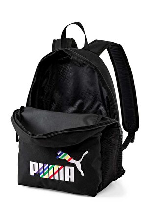 Puma PUMA Phase AOP Backpack SİYAH Erkek Sırt Çantası