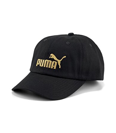 Puma Essentials No.1 Bb Cap Şapka Siyah Gold