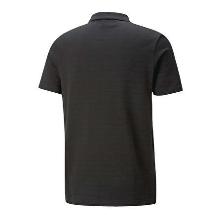 Puma Ferrari Style Jacquard Polo SİYAH Erkek Polo Tshirt