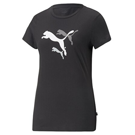 Puma 67367701 Ess+ Logo Power Tee Kadın T-Shirt
