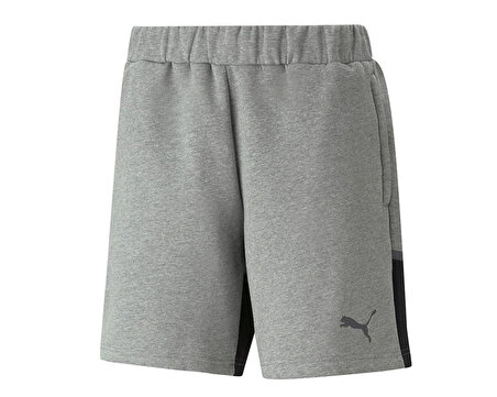 Puma Teamcup Casuals Shorts Erkek Futbol Antrenman Şortu 65798913 Gri