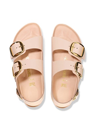 Birkenstock Pudra Kadın Deri Sandalet MILANO